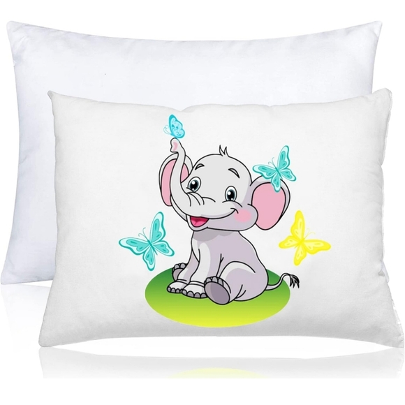 Toddler Pillowcase Pillow Cover Elephant - Picture 1 of 4